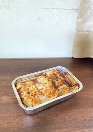 Foto resep Spicy Cheesy Bolognaise Baked Rice