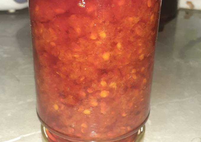 Sambal Trasi Stok Awet Berbulan Bulan