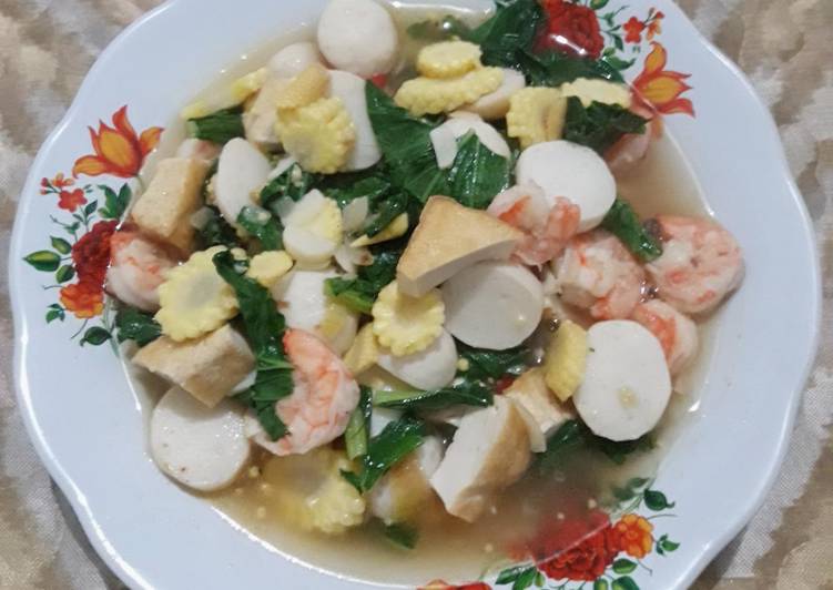 Resep Caisim tumis campur, Bikin Ngiler