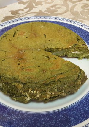 Foto principal de 🇪🇸 Tortilla "española" de queso y pan sin gluten vegana 🍳