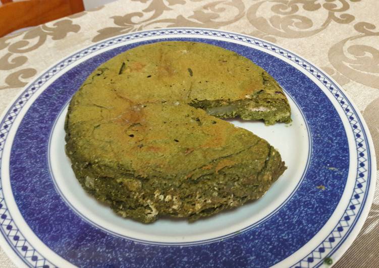 🇪🇸"Tortilla española" de queso y pan sin gluten vegana
 🍳