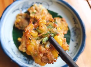 Hình của món Chả bắp nấm.