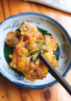 Hình của món Chả bắp nấm.