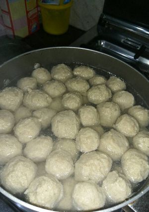 Foto resep Bakso sapi campur ayam enak kenyal