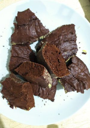 Foto resep Brownis cokelat / Bolu coklat panggang