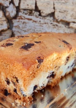 Una foto de Budín con chips de chocolate 🍫
