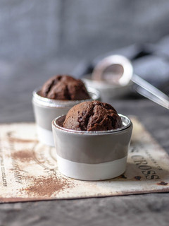 Una foto de Magdalenas de chocolate caseras