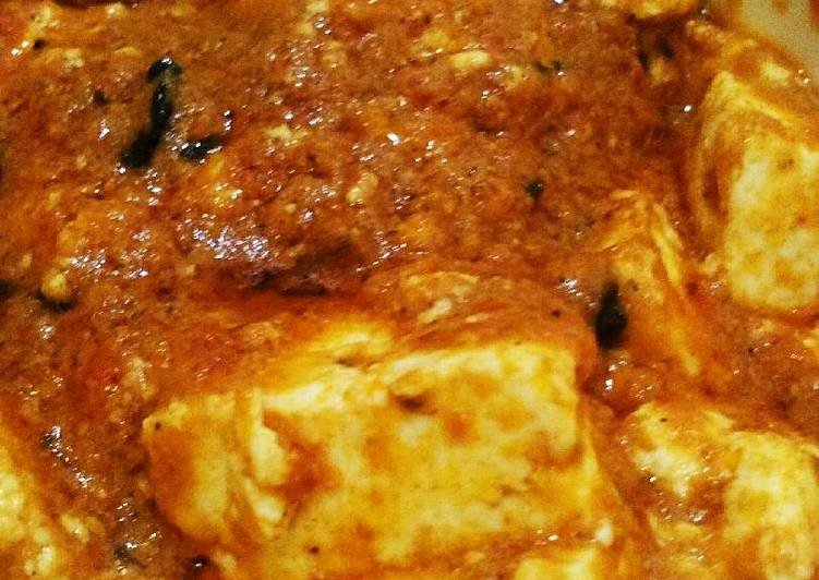 Recipe of Super Quick Homemade Paneer Butter Masala