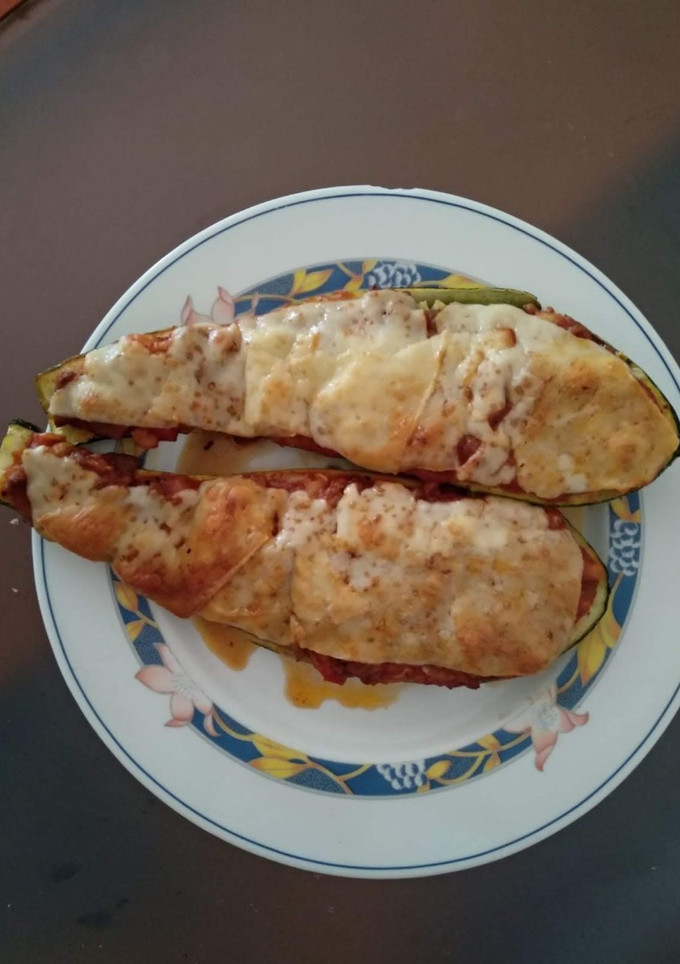 Una foto de Calabacines rellenos