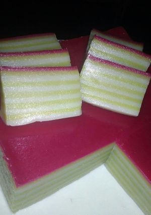 Foto resep Lapis pandan