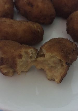 Una foto de Croquetas de chorizo y jamón