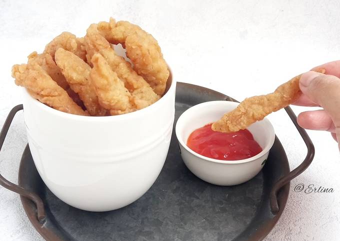 Resep Chicken Strips Oleh Erlina Cookpad