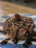 Apple chocolate mousse