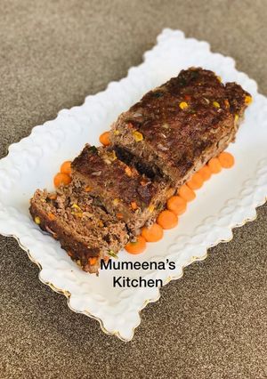 A picture of Vegetable meat loaf.