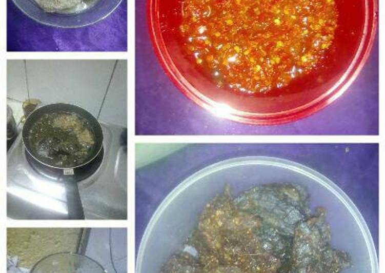 Bagaimana Membuat Dendeng balado a la resto yang Enak