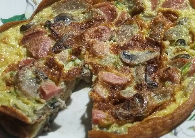 Resep Omelet jamur shitake dkk Anti Gagal