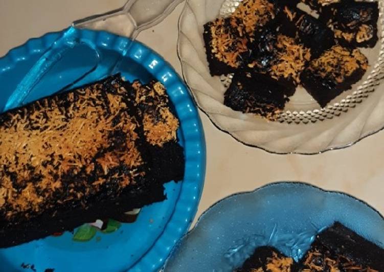 Resep Brownies Panggang Keju, Enak