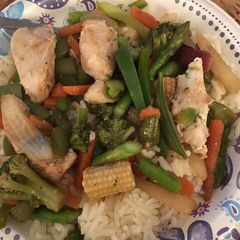 A picture of Chicken Stir Fry.