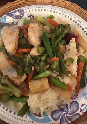 A picture of Chicken Stir Fry.