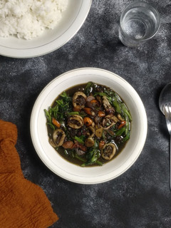 Foto resep Tumis kangkung lengkuas