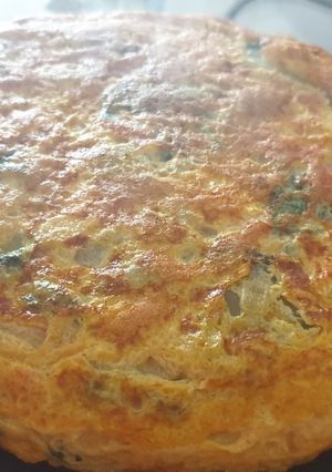 Una foto de Tortilla de verduras