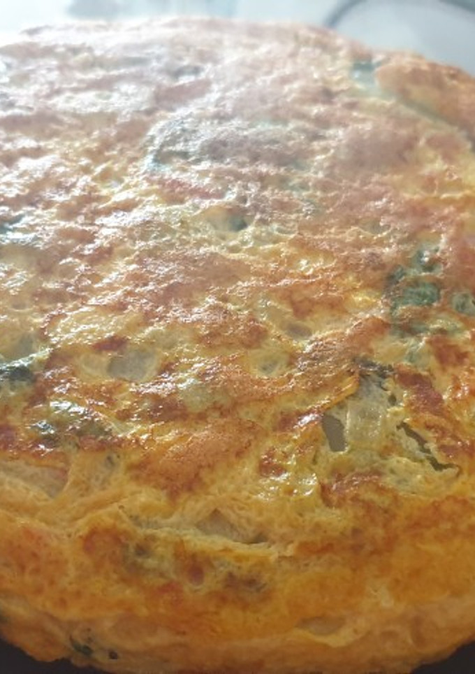 Una foto de Tortilla de verduras