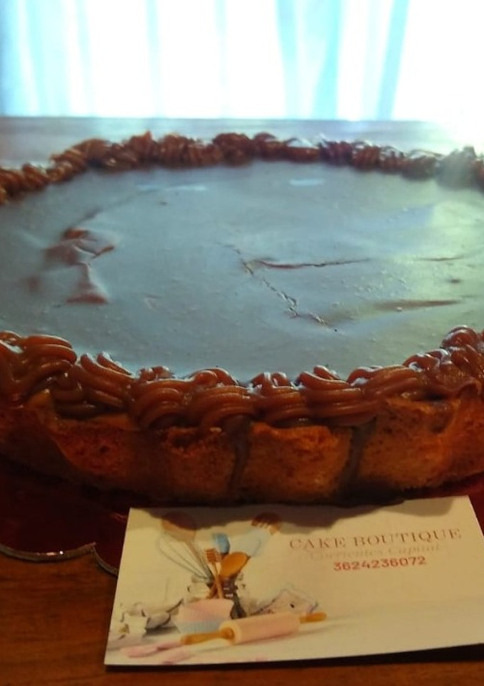 Una foto de Tarta de chocolate y dulce de leche