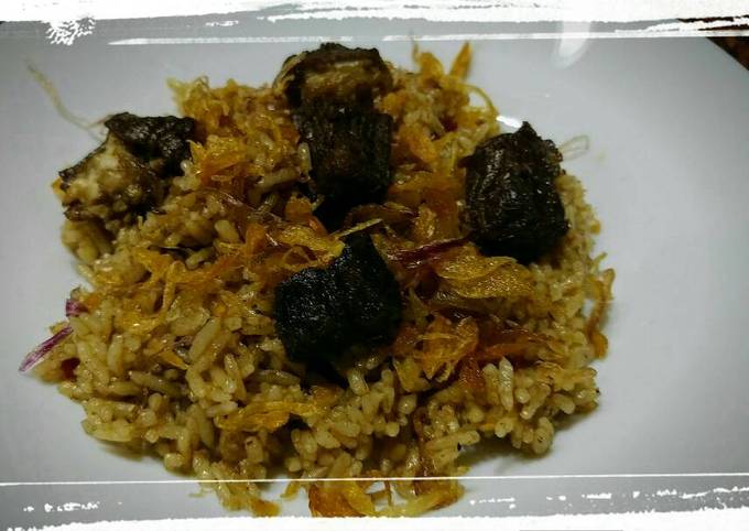 Standar Resep  bikin Nasi Kebuli Daging Sapi  gurih