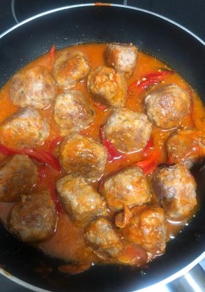 Una foto de Albóndigas en salsa