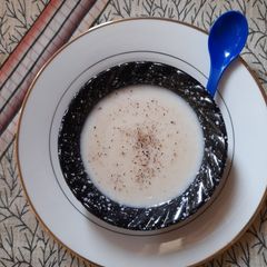 Barley (jau) Sattu Porridge A picture of Barley (jau) Sattu Porridge.