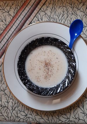 A picture of Barley (jau) Sattu Porridge.