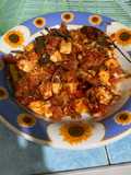 32. Sambal terong ebi tahu teri