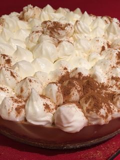 Una foto de Tarta de capuchino