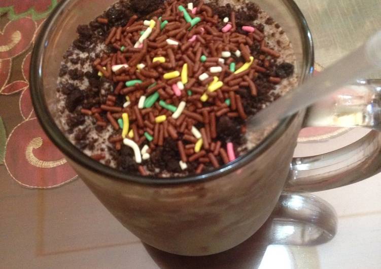 Recipe: Delicious Milkshake oreo