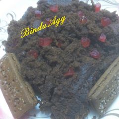 Microwave biscuits cake A picture of Microwave biscuits cake.