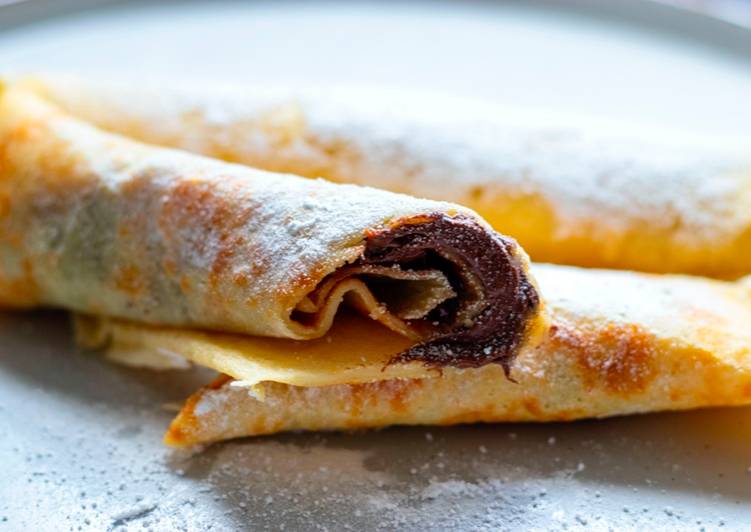 Recipe of Any-night-of-the-week Panqueques con dulce de leche