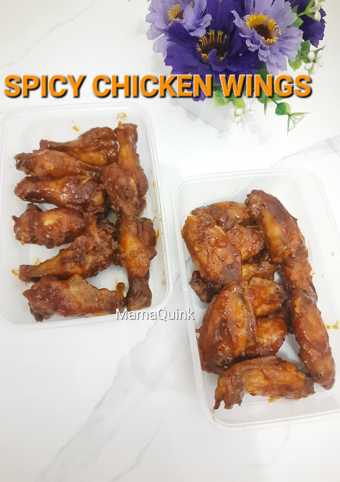 Foto resep Spicy chiken wings