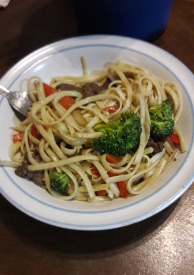 Una foto de Fideos chinos 👌
