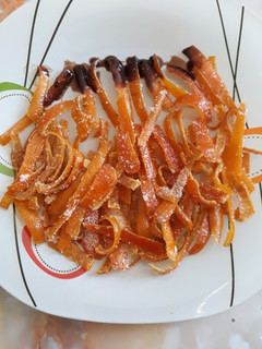 عکسی از دستور پوست پرتقال شکری