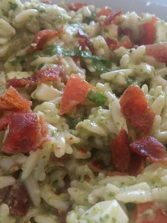A picture of Orzo Pasta Salad.
