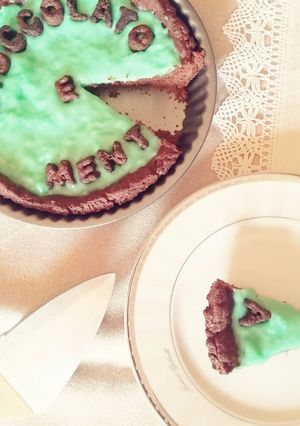 Foto di Crostata cacao e menta