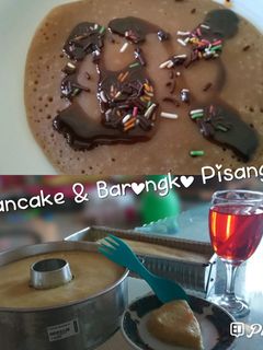 Foto resep Pancake & Barongko Pisang Rasa Original