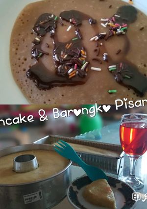 Foto resep Pancake & Barongko Pisang Rasa Original