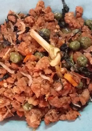 Foto resep Tumis oncom teri medan