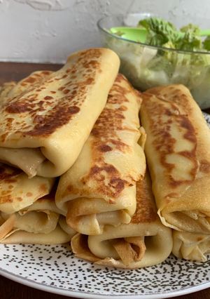 Une photo de Crêpes fourrées