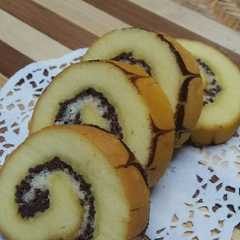 Bolu gulung praktis ekonomis serba 3 😍ANTI GAGAL 😙 রেসিপির প্রধান ছবি