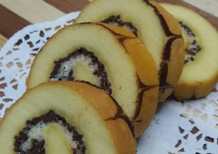 Bolu gulung praktis ekonomis serba 3 😍ANTI GAGAL 😙