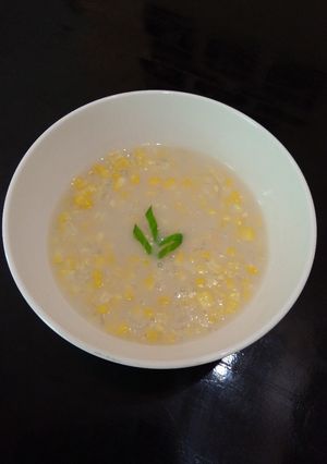 Foto resep Bubur jagung sederhana legit