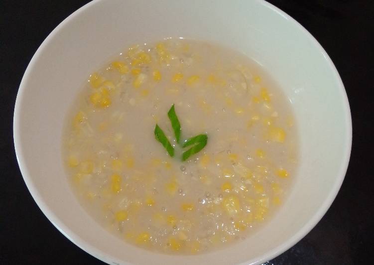  Resep  Bubur  jagung  sederhana legit oleh Dian Cookpad 