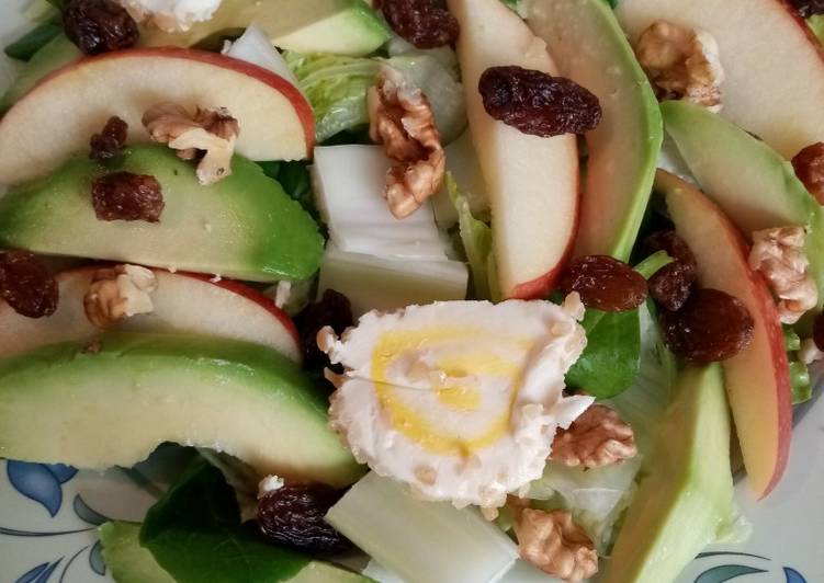 Ensalada verde con frutas